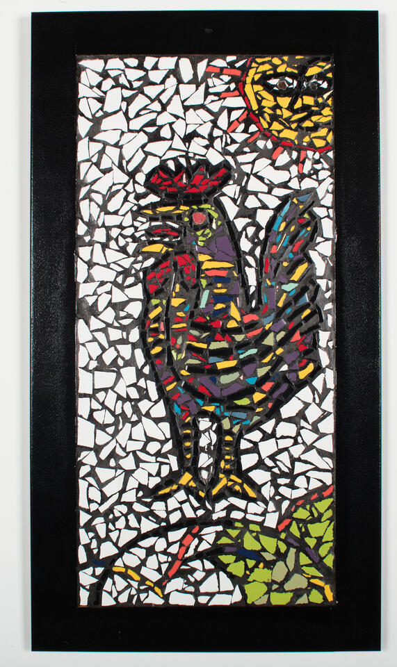 Rooster, 16’’ x 29.5’’